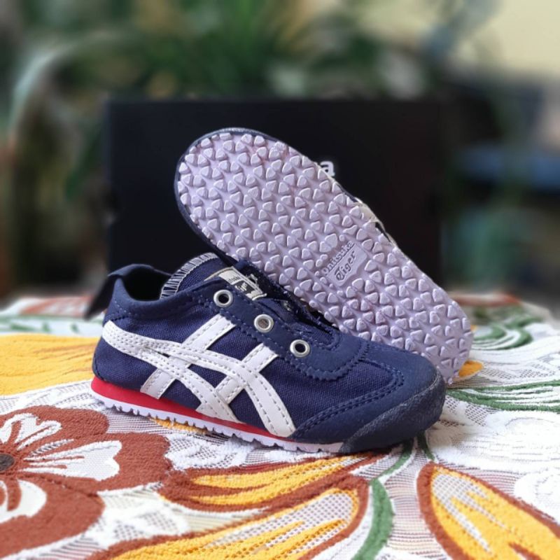SEPATU KIDS ANAK SLIP ON ASICS TIGER GRADE ORI