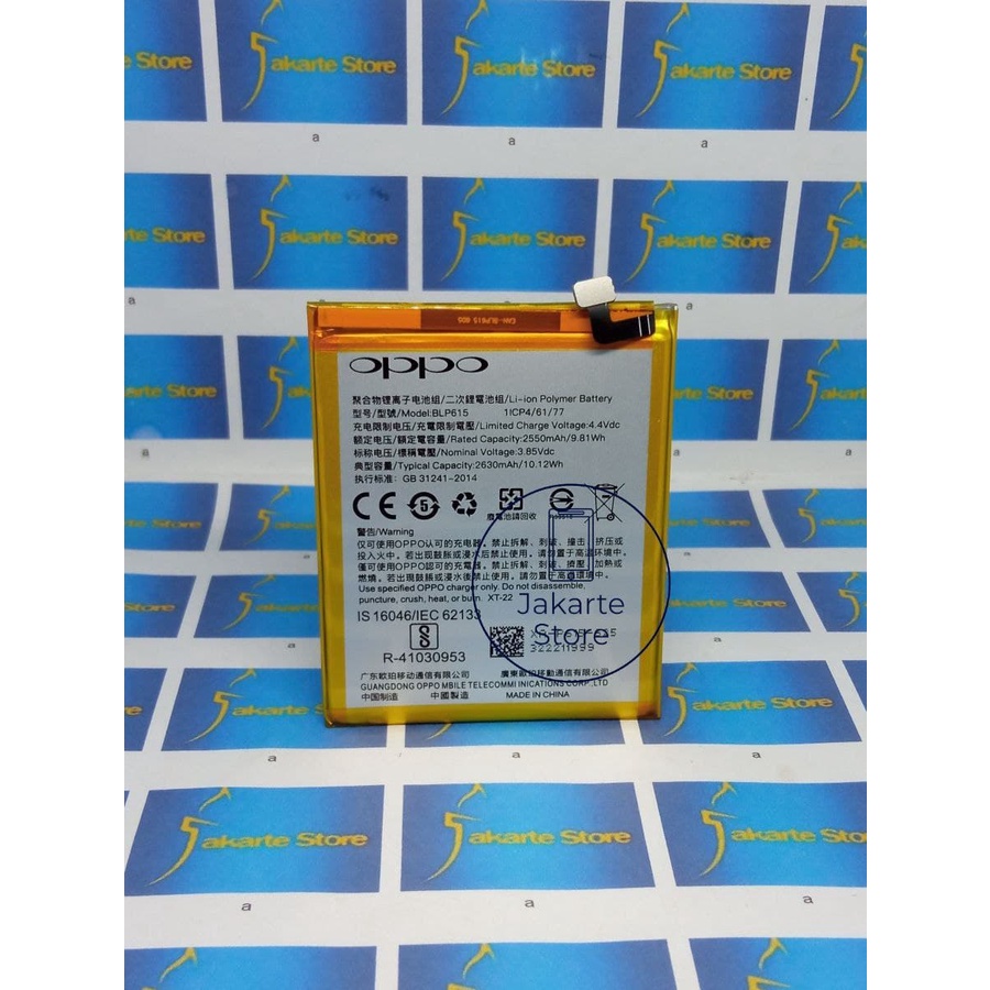 Batre Baterai Original Hp Oppo A37 A37F Noe 9 BLP615 Battery Tanam