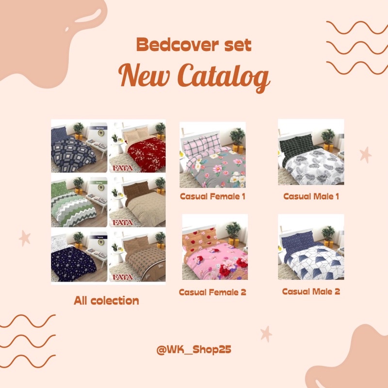 sprei set bedcover Fata