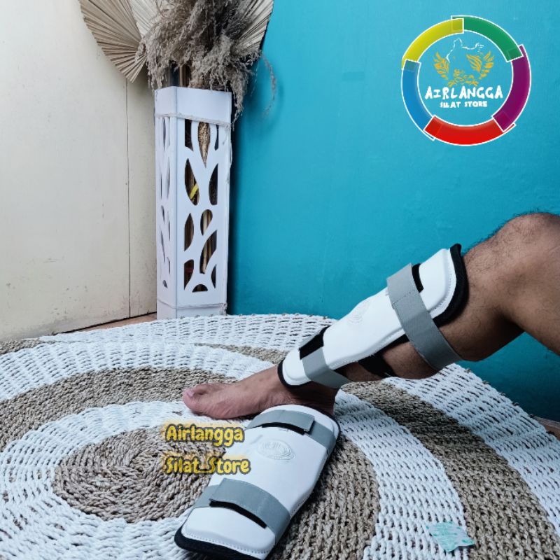 Deker Silat Velcro / Dekker silat DEKER KAKI/PELINDUNG TULANG KERING PENCAK SILAT/ Deker Tulang
