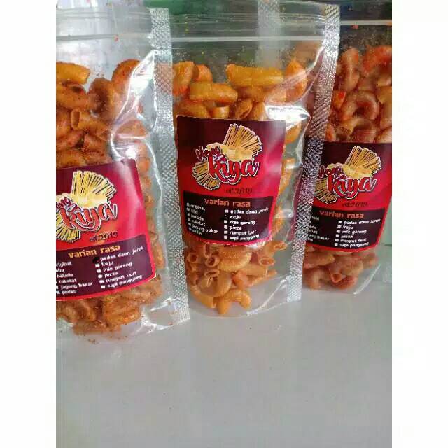 

12 RASA MAKRONI GORENG PEDAS KRIUK MAKARONI KHUSUS RESELLER