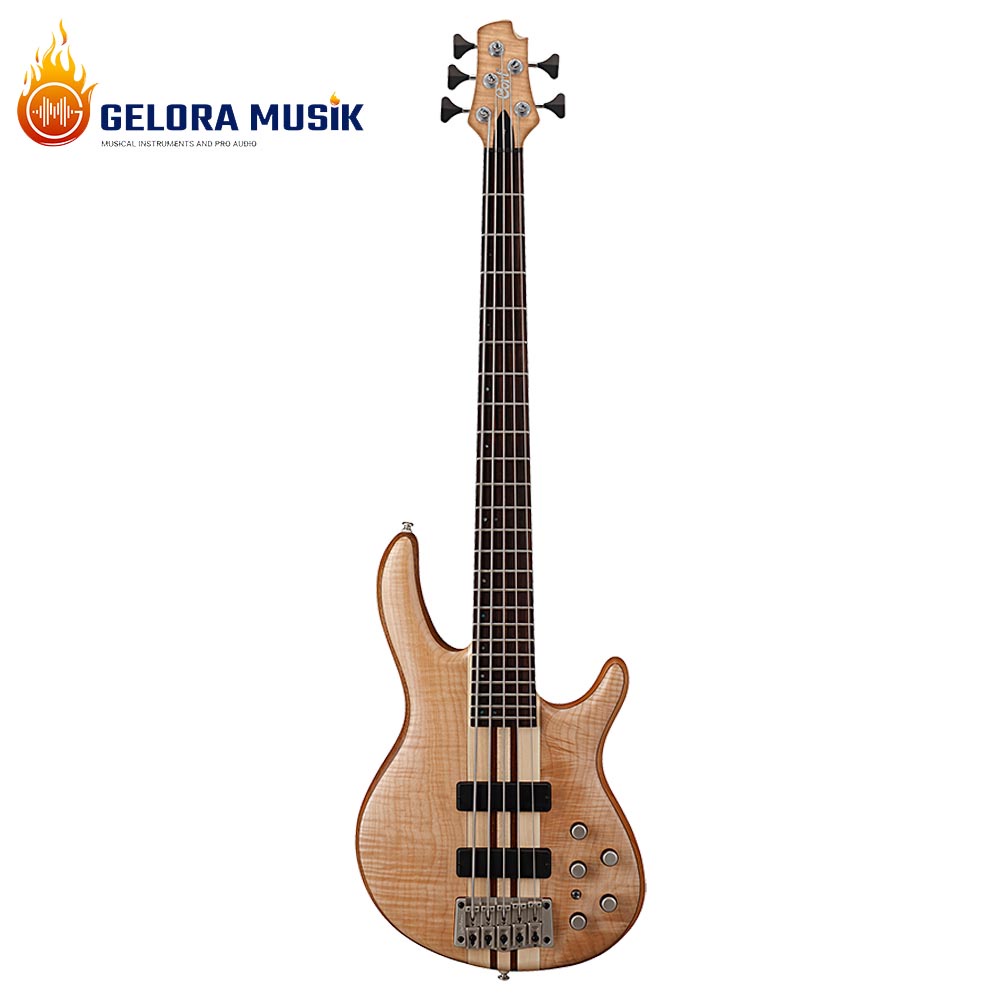 Gitar Bass Elektrik Cort Artisan A5 Plus FMMH-OPN