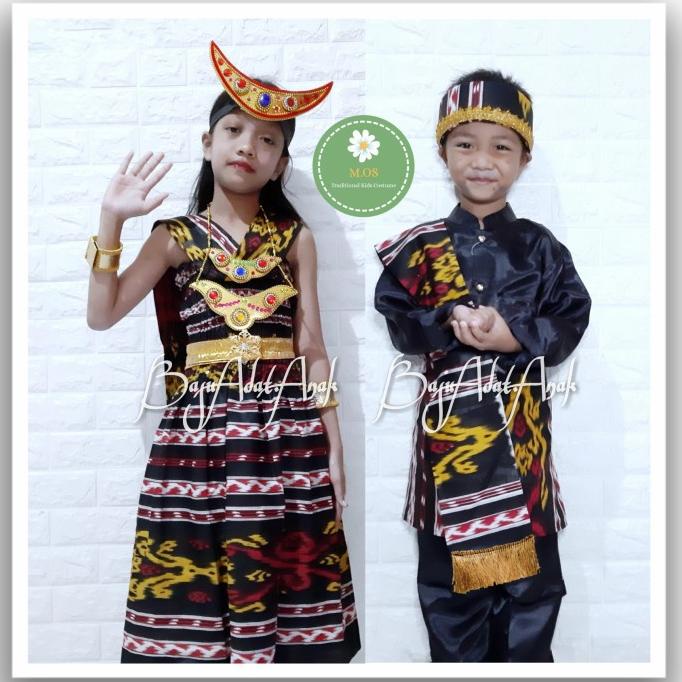 Baju Adat NTT Anak | Pakaian Tradisional NTT Flores | Kostum Adat NTT