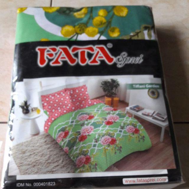 Fata - Sprei King Flat 180x200cm Motif Tiffani Garden