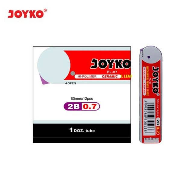 

ISI / REFILL PENSIL MEKANIK 2B JOYKO PL-07 | 0.7 x 60mm