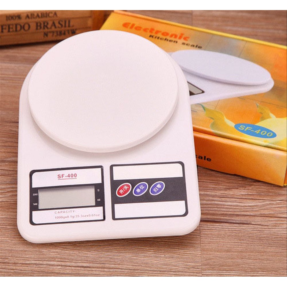 Timbangan Digital Dapur SF-400 / Timbangan Kue Serbaguna Kapasitas 10KG / Electronic Kitchen Scale