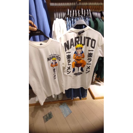 Tshirt Naruto pria Pull and Bear