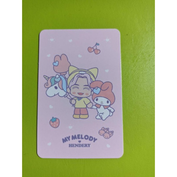 Trading card Sanrio Hendery konsep