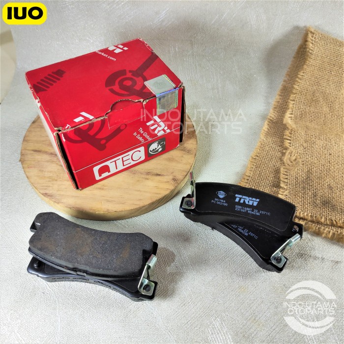 Kampas Rem Belakang Camry Corona Twincam Brake Disc pad TRW GDB1168AT