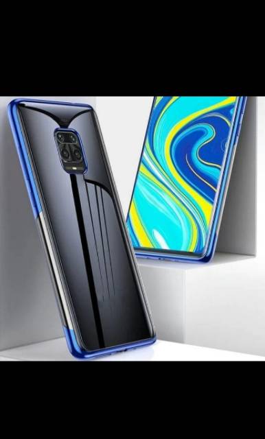 XIAOMI REDMI NOTE 9 / NOTE 9 PRO SOFT CASE PLATING LUXURY LIST CHROME