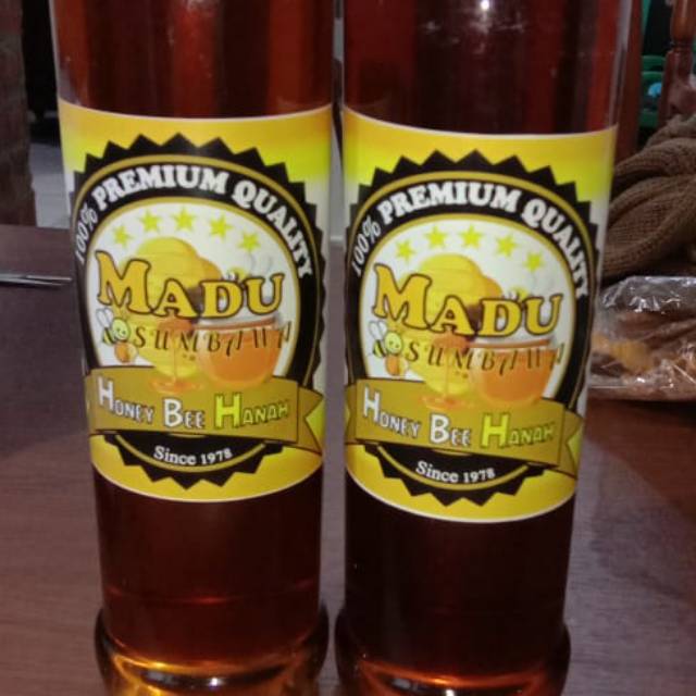 

Madu Sumbawa merah botol beling 650 ml