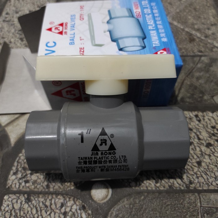 Ball Valve Jiarong pvc 1&quot; / Stop Kran Jiarong 1&quot;