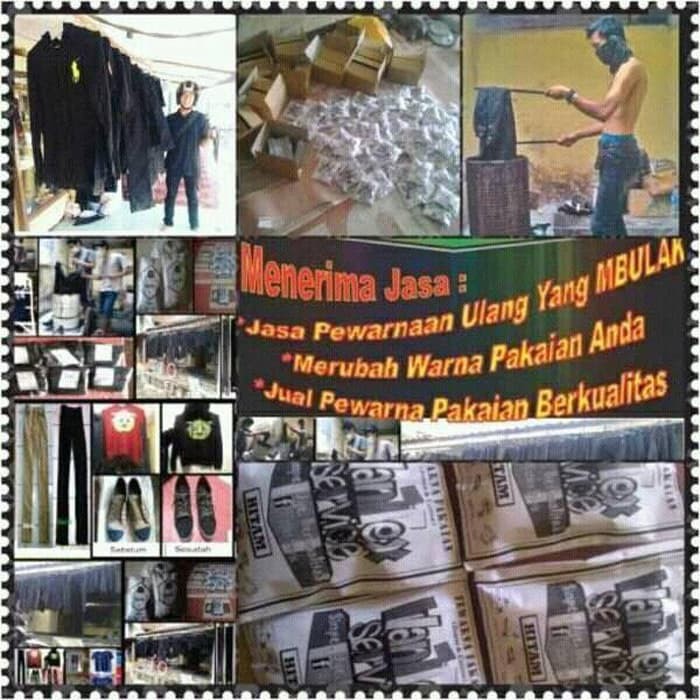 Celana Batik Pewarna pakaian PLUS Perekat Warna Pakaian (WENTER)