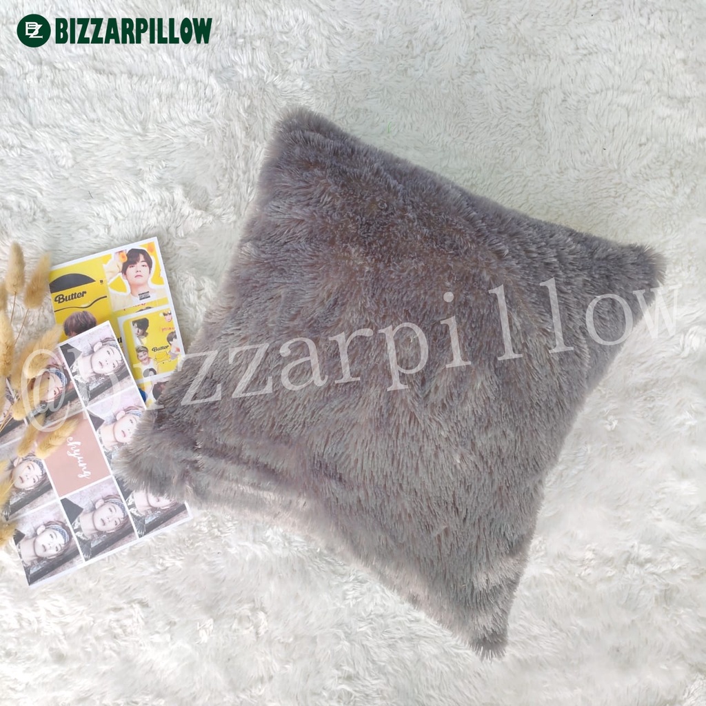 Bizzarpillow Bantal Foto Custom Fullprint Rasfur 40x40cm BZ036