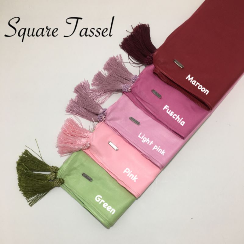 Square New Tassel by ALISHA