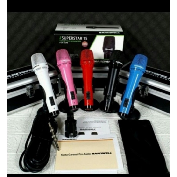 Mic Kabel HARDWELL SUPERSTAR-1S