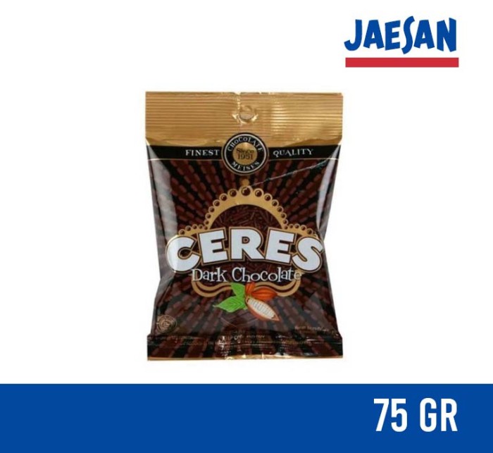 

Ceres Hagelslag Dark Chocolate 75 Gr Meses Dark Coklat Meises