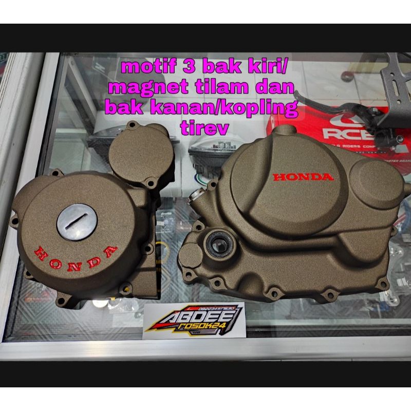 bak kalter tirev /tiger revo dan tilam tiger lama sudah cat powder coating