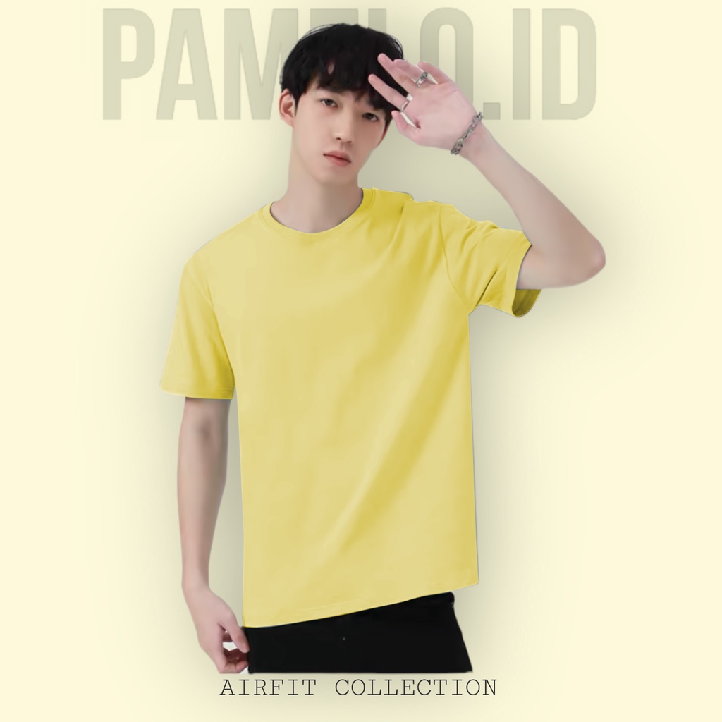 Pamelo id Kaos Airfit/Kaos Oblong/Tshirt unisex/Kaos Distro Unisex/Baju oblong/Korea style