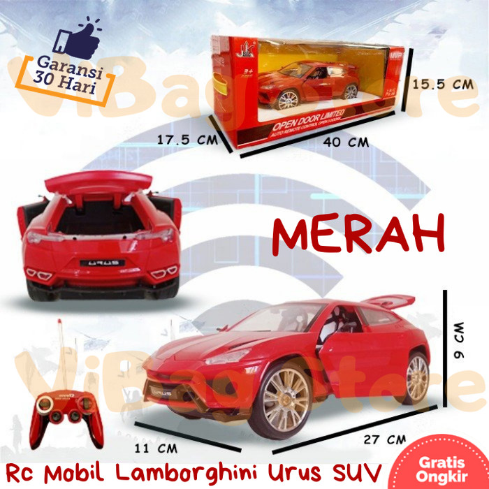 Mobil RC Lamborghini Urus SUV Bisa Buka Pintu Remote Control 89-0712
