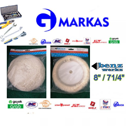 BENZ WOOL POLES/Wool Buff Pad 7"/ Wool poles 7"