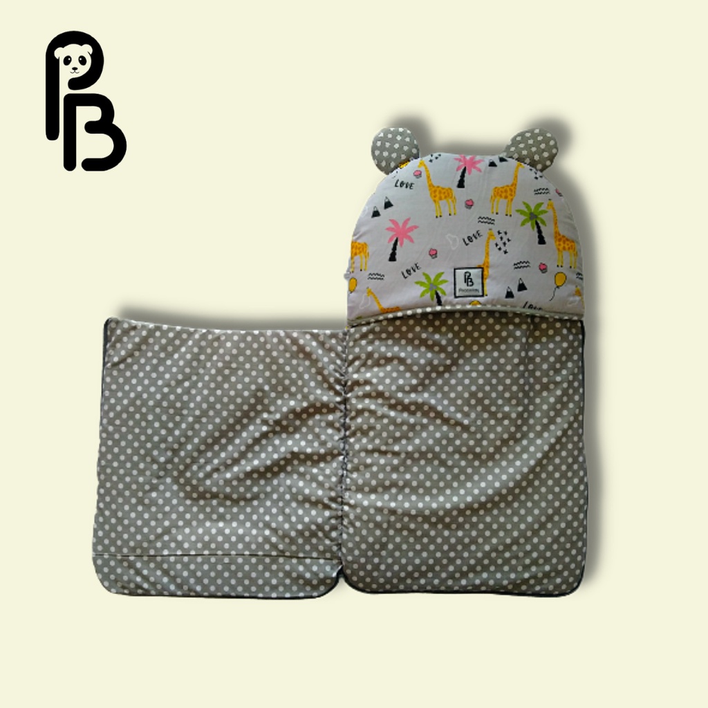 Precious Baby | Sleeping Bag Series Panda l Kantong Tidur Bayi | Selimut Topi Bayi | Sleeping Bag Baby | Sleeping Bag Anak | Kantong tidur Anak