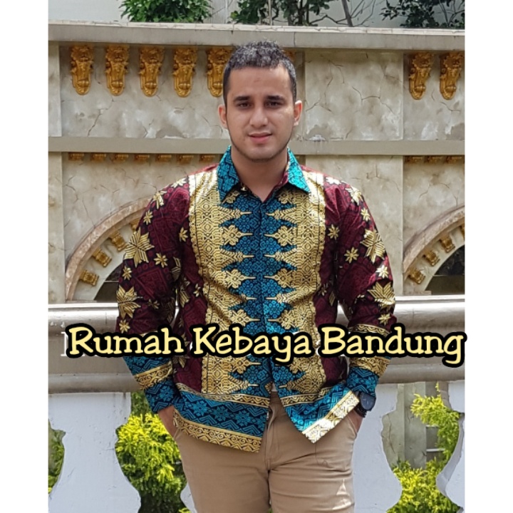 KEMEJA COUPLE MALIKA SET (UNTUK ORDER CEWEK DI FOOT LAIN YA)BATIK JUPRI BATIK SONGKET