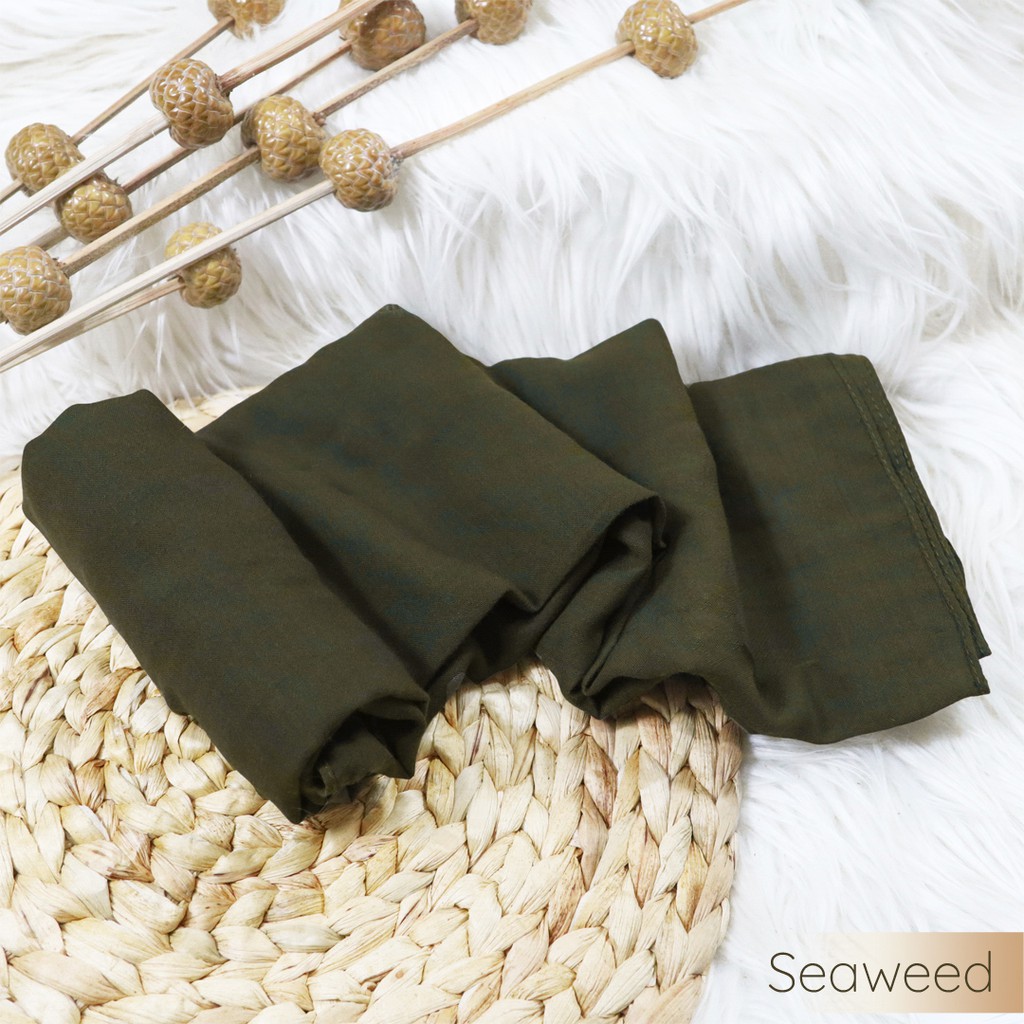 Hijab Pashmina Voal Arabian | Bahan Voal Arabian | Hijab Daily By Shaybee.id-Seaweed