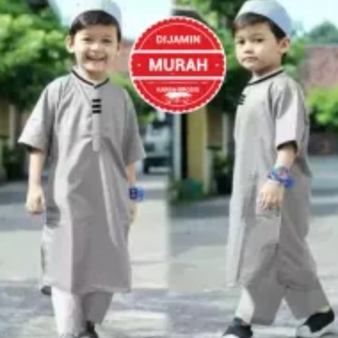 Baju Koko Anak Pakistan / Kurta Anak Pakistan 1-10 Tahun / Baju Muslim Anak