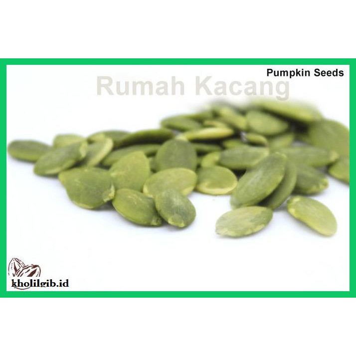 

Makanan-Kering- Pumpkin Seed (Biji Labu Kupas) Oven / Matang Natural 500Gr -Aneka.