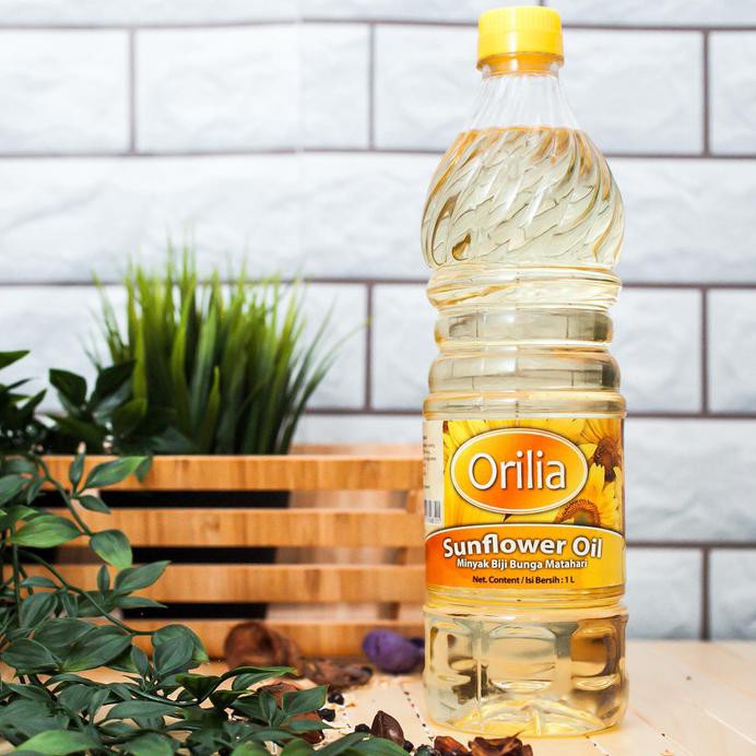 

ORILIA SUNFLOWER OIL (MINYAK BIJI BUNGA MATAHARI) - 1 L