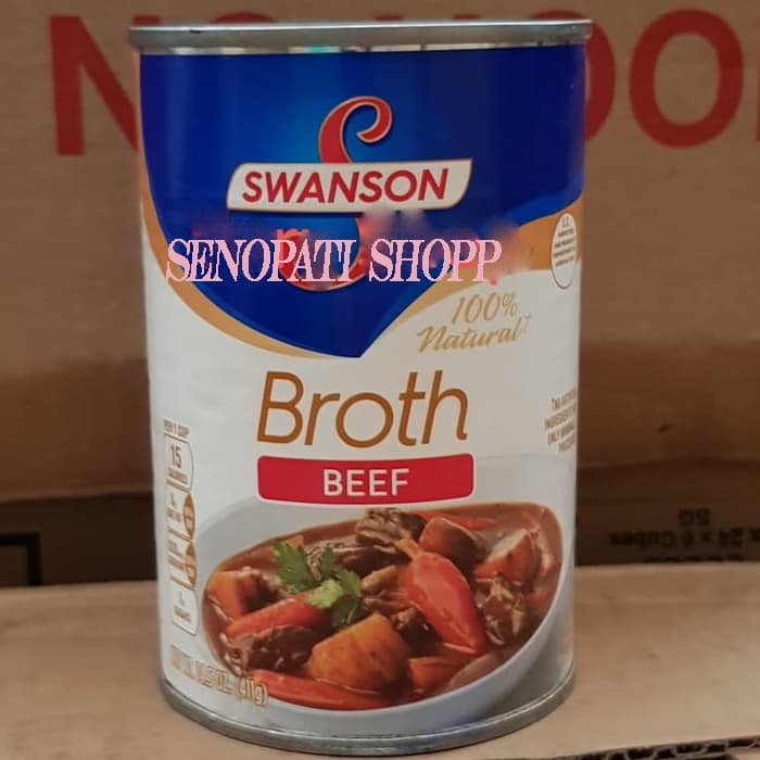 

Ready- Swanson Beef Broth 411Gr