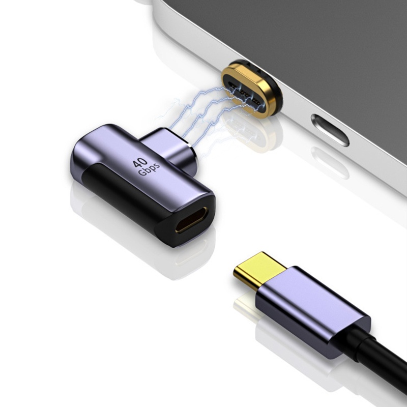 Vivi Kabel Adapter Konverter USB Tipe C 100W Ke Tipe-C Magnetik Untuk Laptop