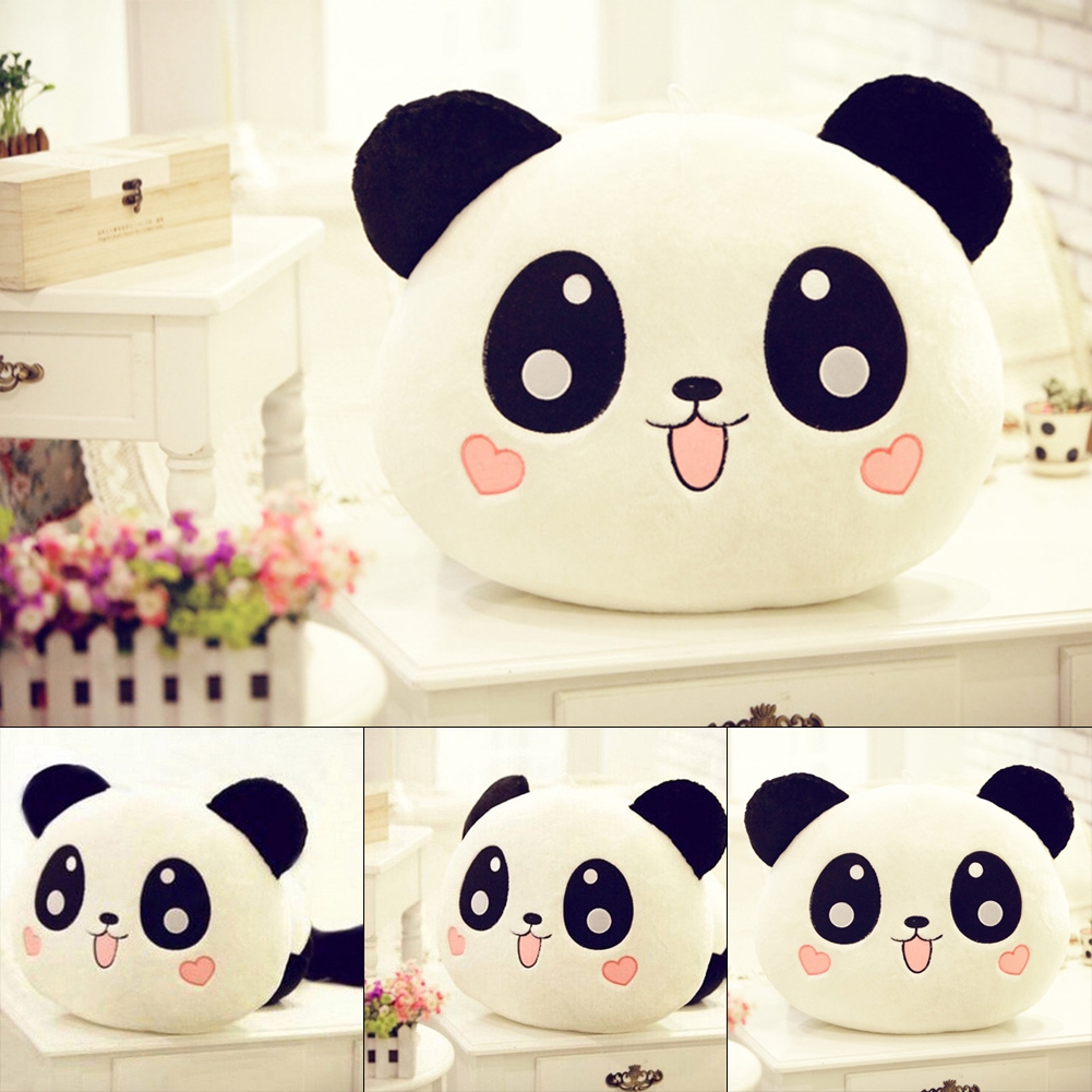 Boneka Panda Kartun Bahan Plush Untuk Hadiah Valentine Shopee
