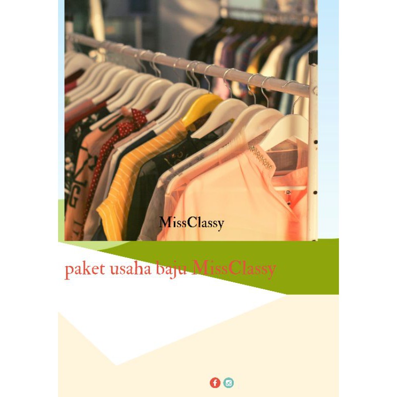 Paket Usaha Blouse/kemeja