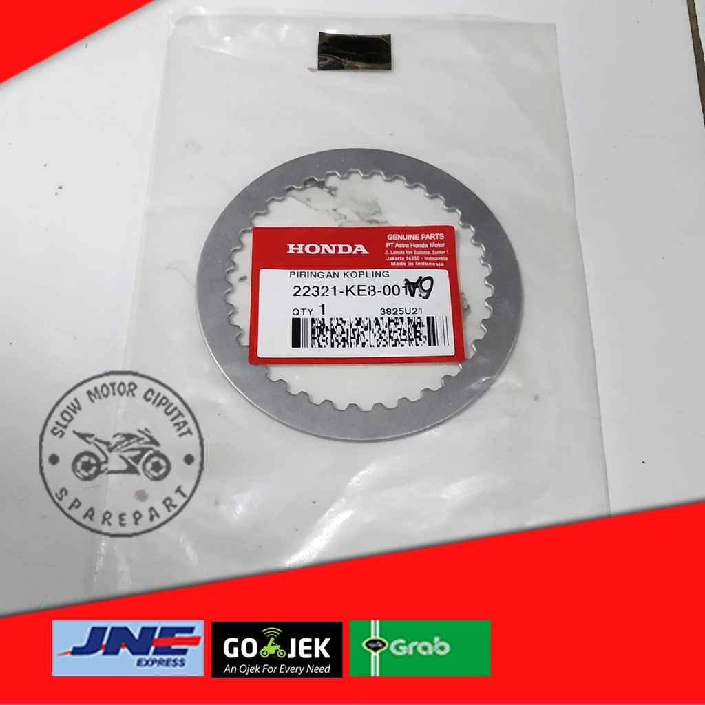 PLAT KOPLING KARISMA,SUPRA X 125 ORI 22321-KE8-001