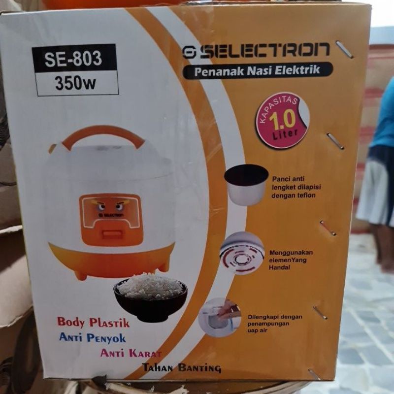 Penanak Nasi Selctron 1Liter 350 watt