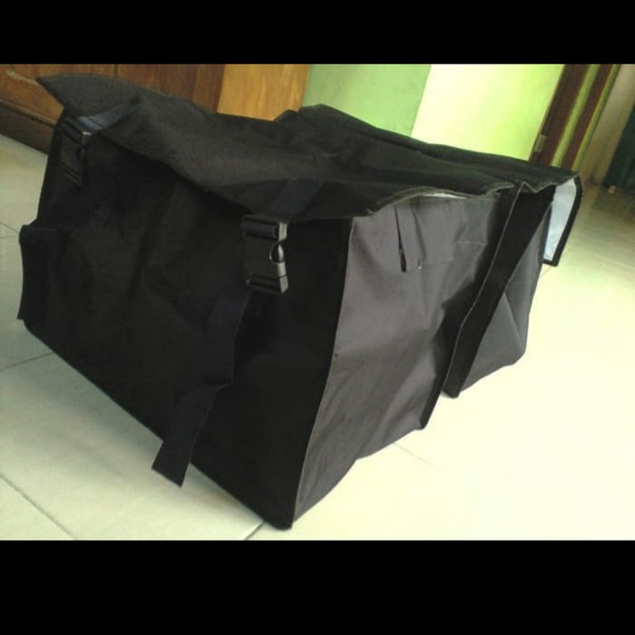 BLACKPINK JUMBO tas gandeng box motor rengkek ronjot 55cm pos kurir obrok saddle BARU