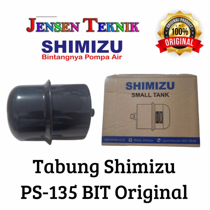 tabung pompa air Shimizu ps 135/130