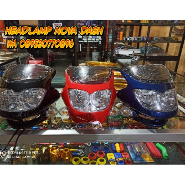 Headlamp Nova dash produk Jpa batok nova dash jpa