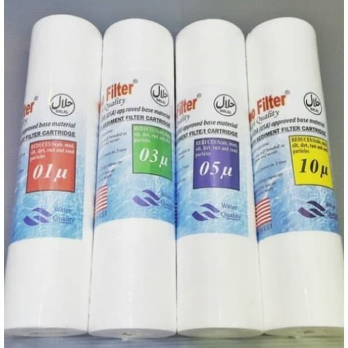 Langsung Order NANO FILTER AIR 01 03 05 10 mikron REFILL BUSA CARTRIDGE WATER FILTER - 03 Terlaris