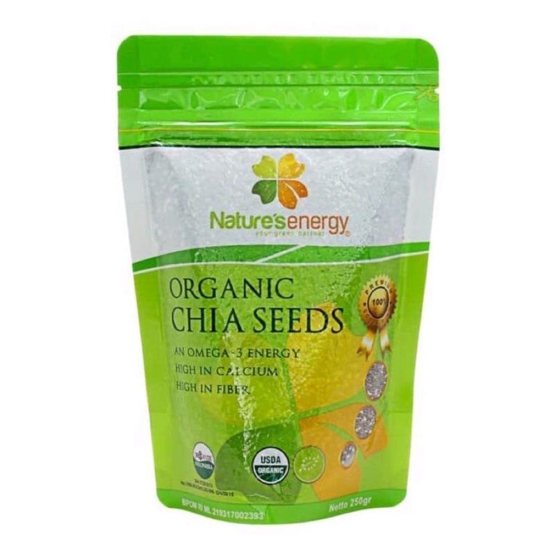 

Nature's Energy Chia Seeds 250gr - Organic Chia Seed Natures Energy