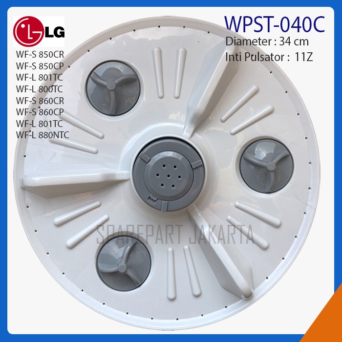 PULSATOR LG WF-S850CR  WF-S860 WF-L800TC  WF-801TC  WF-880NTC WF-L 800TC WF-S 850CR WF-S 850 CP WF-L