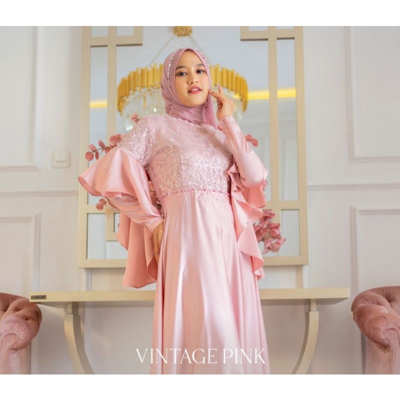 Gaun shivana-gaun resmi-gaun untuk lamaran-baju wisuda-gaun terbaru