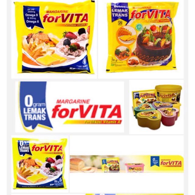 

Forvita 200gr / Mentega / Margarin