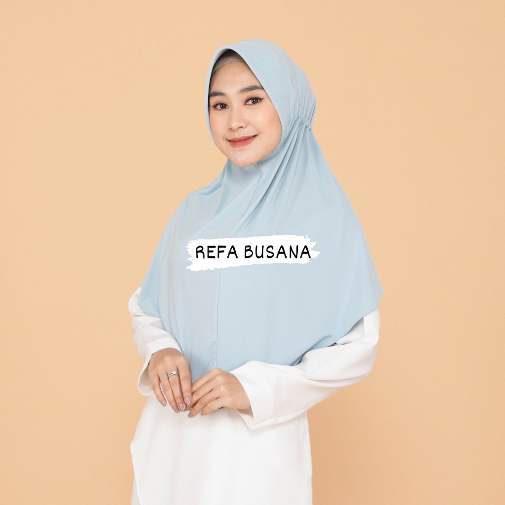 Jilbab Instan Kerudung Instan Jilbab Bergo Jersey Premium Sarah-3