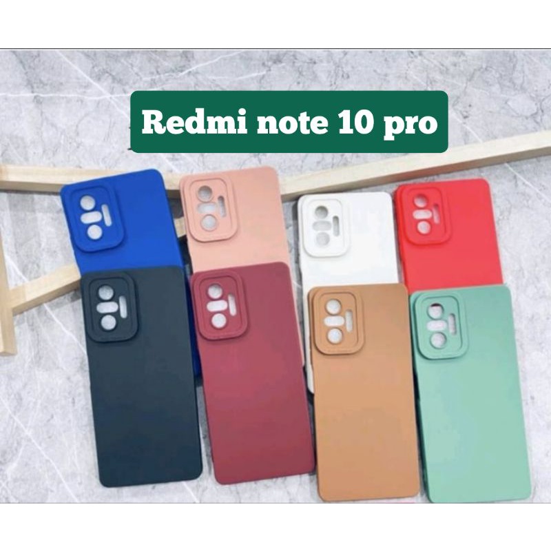 CASE TERBARU MACARON PRO CAMERA TIPE REDMI NOTE 10 PRO