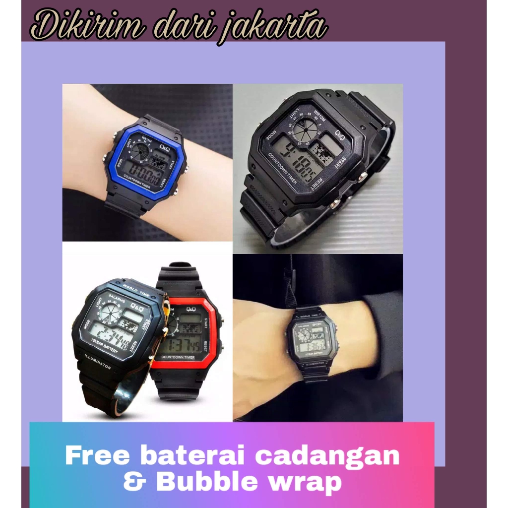 Jam Tangan RUBBER DIGITAL