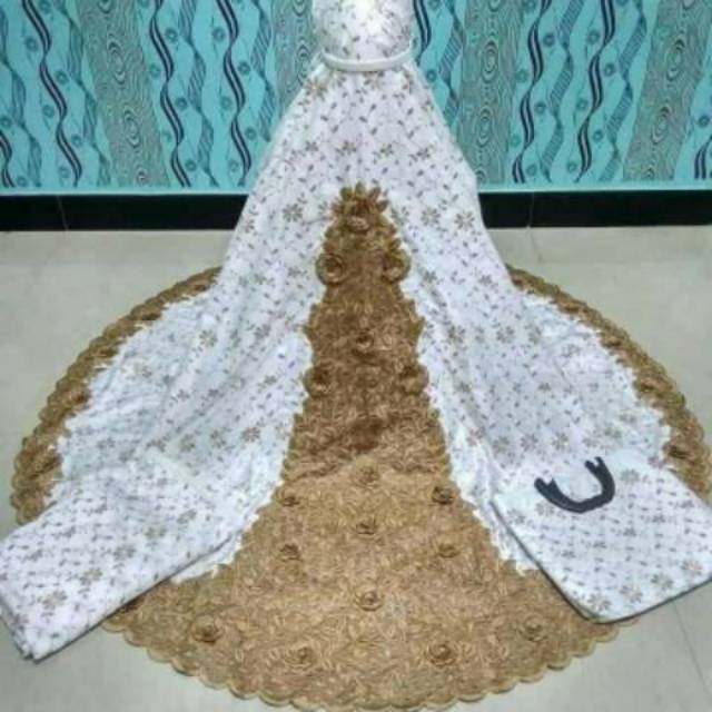 Mukena bordir sutra prada