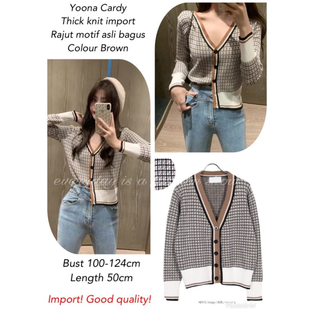 (BAYAR DITEMPAT) Yoona Cardy Import Ck